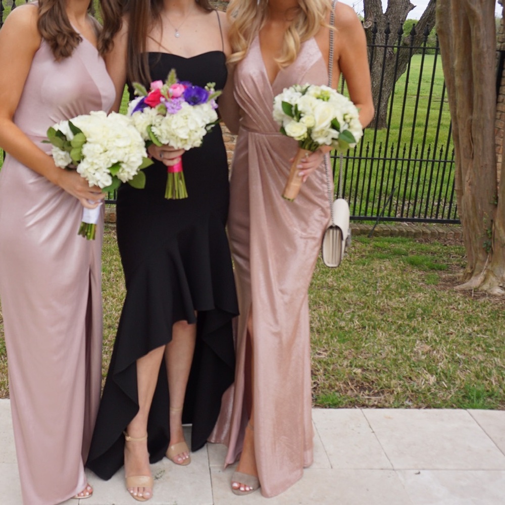 PICTURED ON FAR RIGHT! beautiful full length dress